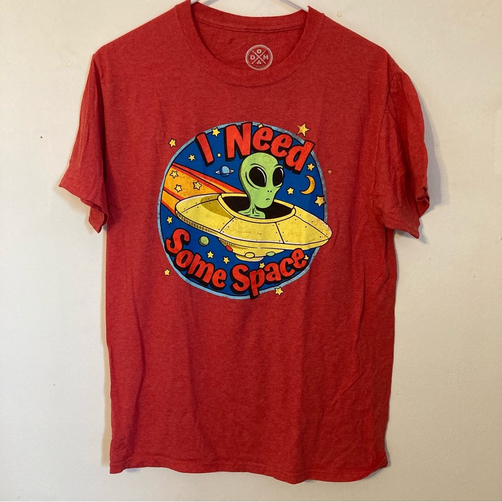 I Need Some Space red Mens size S t shirt
